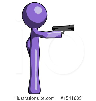 Royalty-Free (RF) Purple Design Mascot Clipart Illustration by Leo Blanchette - Stock Sample #1541685