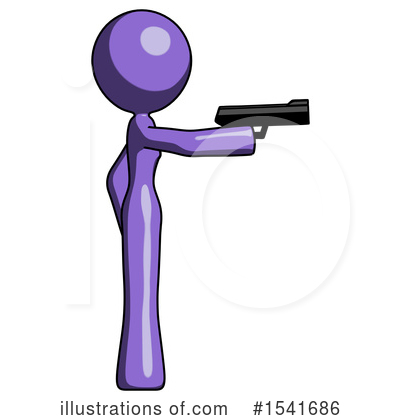 Royalty-Free (RF) Purple Design Mascot Clipart Illustration by Leo Blanchette - Stock Sample #1541686