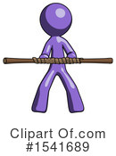 Purple Design Mascot Clipart #1541689 by Leo Blanchette