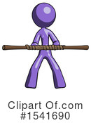 Purple Design Mascot Clipart #1541690 by Leo Blanchette