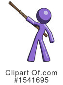 Purple Design Mascot Clipart #1541695 by Leo Blanchette