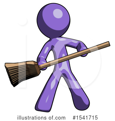 Royalty-Free (RF) Purple Design Mascot Clipart Illustration by Leo Blanchette - Stock Sample #1541715