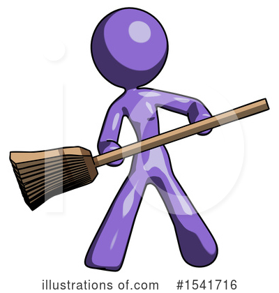 Royalty-Free (RF) Purple Design Mascot Clipart Illustration by Leo Blanchette - Stock Sample #1541716