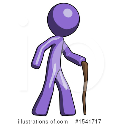 Royalty-Free (RF) Purple Design Mascot Clipart Illustration by Leo Blanchette - Stock Sample #1541717
