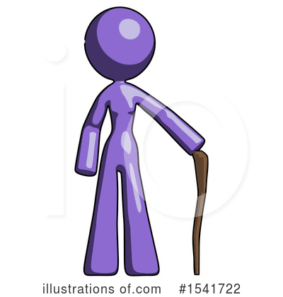Royalty-Free (RF) Purple Design Mascot Clipart Illustration by Leo Blanchette - Stock Sample #1541722