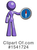 Purple Design Mascot Clipart #1541724 by Leo Blanchette