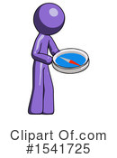 Purple Design Mascot Clipart #1541725 by Leo Blanchette