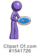 Purple Design Mascot Clipart #1541726 by Leo Blanchette