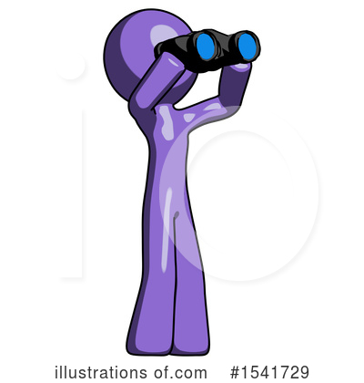 Royalty-Free (RF) Purple Design Mascot Clipart Illustration by Leo Blanchette - Stock Sample #1541729