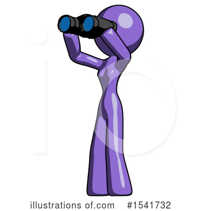 Royalty-Free (RF) Purple Design Mascot Clipart Illustration by Leo Blanchette - Stock Sample #1541732