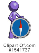 Purple Design Mascot Clipart #1541737 by Leo Blanchette