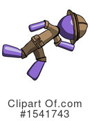 Purple Design Mascot Clipart #1541743 by Leo Blanchette