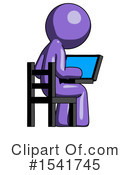 Purple Design Mascot Clipart #1541745 by Leo Blanchette