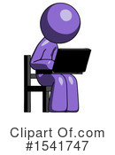 Purple Design Mascot Clipart #1541747 by Leo Blanchette
