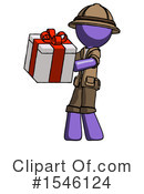 Purple Design Mascot Clipart #1546124 by Leo Blanchette