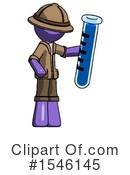 Purple Design Mascot Clipart #1546145 by Leo Blanchette