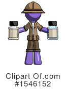 Purple Design Mascot Clipart #1546152 by Leo Blanchette