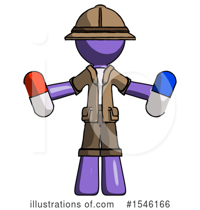 Royalty-Free (RF) Purple Design Mascot Clipart Illustration by Leo Blanchette - Stock Sample #1546166
