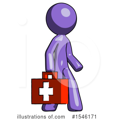 Royalty-Free (RF) Purple Design Mascot Clipart Illustration by Leo Blanchette - Stock Sample #1546171