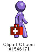 Purple Design Mascot Clipart #1546171 by Leo Blanchette