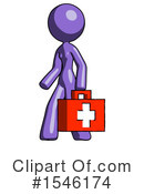 Purple Design Mascot Clipart #1546174 by Leo Blanchette