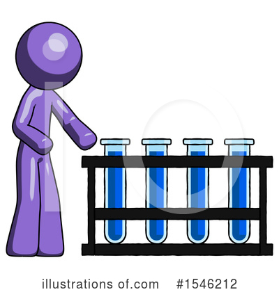 Royalty-Free (RF) Purple Design Mascot Clipart Illustration by Leo Blanchette - Stock Sample #1546212