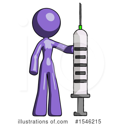 Royalty-Free (RF) Purple Design Mascot Clipart Illustration by Leo Blanchette - Stock Sample #1546215
