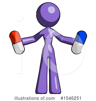 Royalty-Free (RF) Purple Design Mascot Clipart Illustration by Leo Blanchette - Stock Sample #1546251