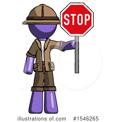Royalty-Free (RF) Purple Design Mascot Clipart Illustration by Leo Blanchette - Stock Sample #1546265