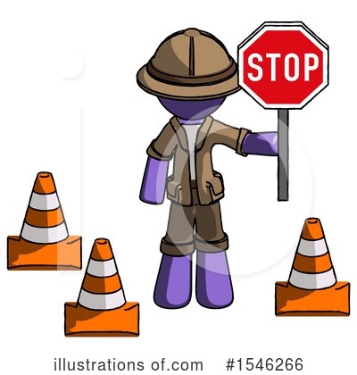 Royalty-Free (RF) Purple Design Mascot Clipart Illustration by Leo Blanchette - Stock Sample #1546266