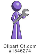 Purple Design Mascot Clipart #1546274 by Leo Blanchette