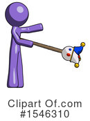Purple Design Mascot Clipart #1546310 by Leo Blanchette