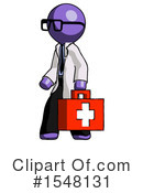 Purple Design Mascot Clipart #1548131 by Leo Blanchette
