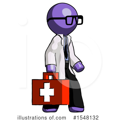 Royalty-Free (RF) Purple Design Mascot Clipart Illustration by Leo Blanchette - Stock Sample #1548132
