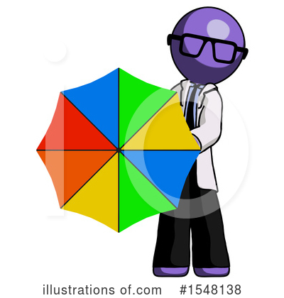 Royalty-Free (RF) Purple Design Mascot Clipart Illustration by Leo Blanchette - Stock Sample #1548138
