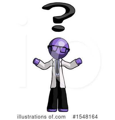 Royalty-Free (RF) Purple Design Mascot Clipart Illustration by Leo Blanchette - Stock Sample #1548164