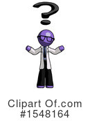 Purple Design Mascot Clipart #1548164 by Leo Blanchette