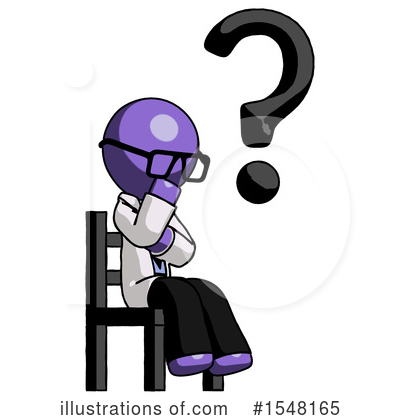 Royalty-Free (RF) Purple Design Mascot Clipart Illustration by Leo Blanchette - Stock Sample #1548165