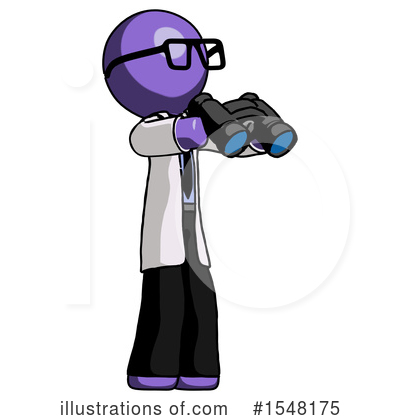 Royalty-Free (RF) Purple Design Mascot Clipart Illustration by Leo Blanchette - Stock Sample #1548175