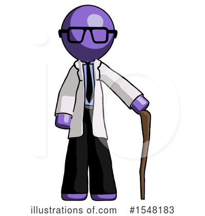 Royalty-Free (RF) Purple Design Mascot Clipart Illustration by Leo Blanchette - Stock Sample #1548183