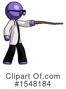 Purple Design Mascot Clipart #1548184 by Leo Blanchette