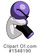Purple Design Mascot Clipart #1548190 by Leo Blanchette