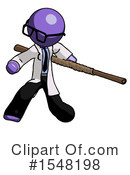 Purple Design Mascot Clipart #1548198 by Leo Blanchette