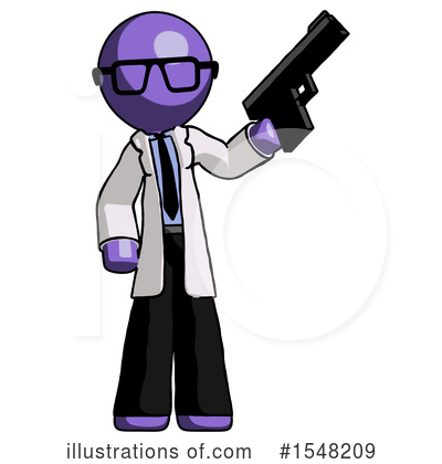 Royalty-Free (RF) Purple Design Mascot Clipart Illustration by Leo Blanchette - Stock Sample #1548209
