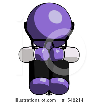 Royalty-Free (RF) Purple Design Mascot Clipart Illustration by Leo Blanchette - Stock Sample #1548214