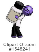 Purple Design Mascot Clipart #1548241 by Leo Blanchette