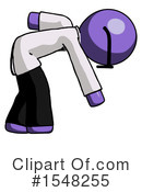 Purple Design Mascot Clipart #1548255 by Leo Blanchette