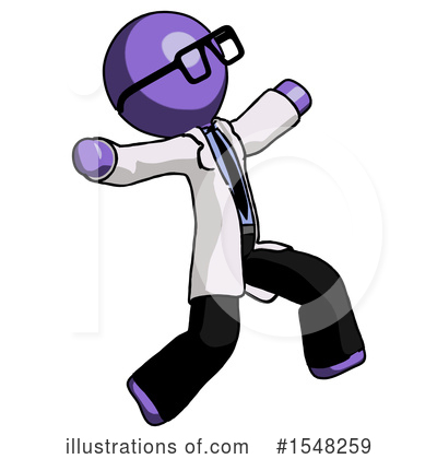 Royalty-Free (RF) Purple Design Mascot Clipart Illustration by Leo Blanchette - Stock Sample #1548259