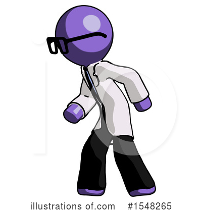Royalty-Free (RF) Purple Design Mascot Clipart Illustration by Leo Blanchette - Stock Sample #1548265