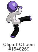 Purple Design Mascot Clipart #1548269 by Leo Blanchette
